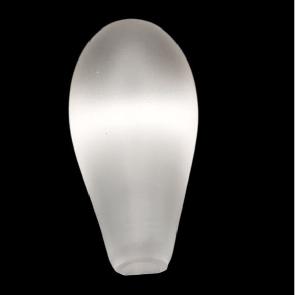 Hadeland Glassverk Frosted Art Glass Seal Figurine Norway Etched Signed - Picture 5 of 6